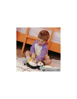 Les Deglingos Peluche Iglou le pingouin maman et bébé noir - Les Ptipotos by Déglingos Outlet