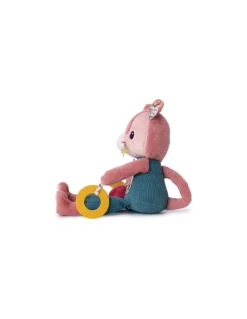 Lilliputiens Peluche Jeanne chat multi-activités - Hot