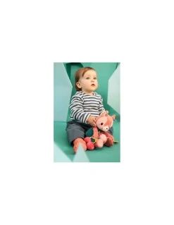 Lilliputiens Peluche Jeanne chat multi-activités - Hot