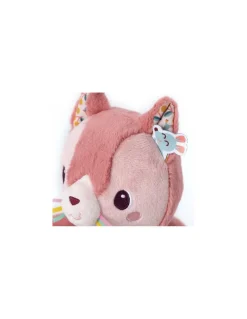 Lilliputiens Peluche Jeanne chat multi-activités - Hot
