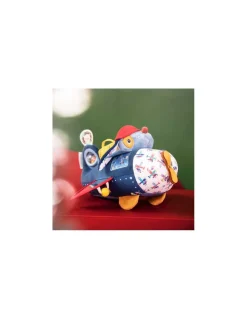 Lilliputiens Peluche Jules avion d'activités - Online