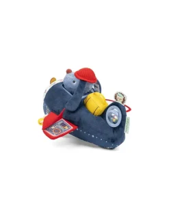Lilliputiens Peluche Jules avion d'activités - Online