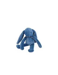 Mailou Tradition Peluche Lapin Méloé 37 cm bleu intense - Maïlou Tradition Outlet