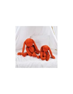 Mailou Tradition Peluche Lapin Méloé 37 cm potiron - Maïlou Tradition Best