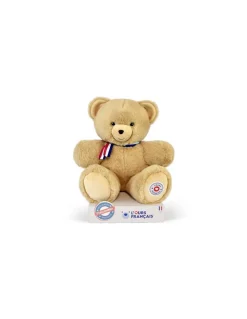 L'Ours Francais Peluche L'ours français 35 cm beige poudré Sale