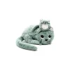 Les Deglingos Peluche Miaou le chat maman et bébé vert menthe - Les Ptipotos by Déglingos New