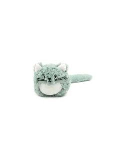 Les Deglingos Peluche Miaou le chat maman et bébé vert menthe - Les Ptipotos by Déglingos New