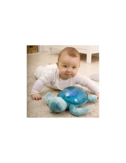 Cloud b Peluche musicale à projections Tranquil turtle aqua rechargeable - Best
