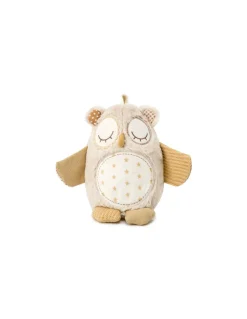 Cloud b Peluche musicale chouette avec détecteur de pleurs - Outlet