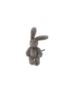 Moulin Roty Peluche petit lapin gris Arthur et Louison - New