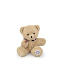 L'Ours Francais Peluche petit ours beige L'ours français 25 cm Best