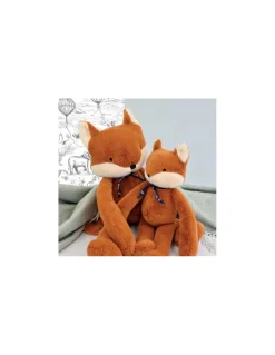 Mailou Tradition Peluche Renard Méloé 37 cm - Maïlou Tradition Discount