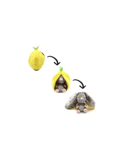 Les Deglingos Peluche Rocket la souris citron - Flipetz by Déglingos Sale