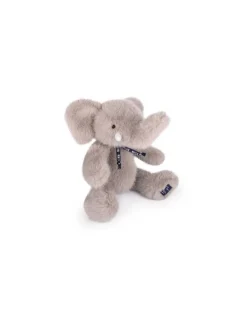 Mailou Tradition Peluche Sowen Elephant gris 30 cm - Maïlou Tradition Discount