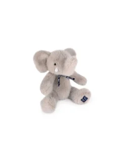 Mailou Tradition Peluche Sowen Elephant gris 30 cm - Maïlou Tradition Discount