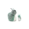 Les Deglingos Peluche Speedou l'escargot maman et bébé vert menthe - Les Ptipotos by Déglingos Outlet