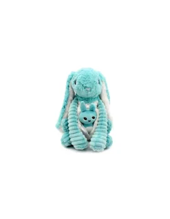 Les Deglingos Peluche Toudou le lapin aqua - Les Ptipotos by Déglingos Online