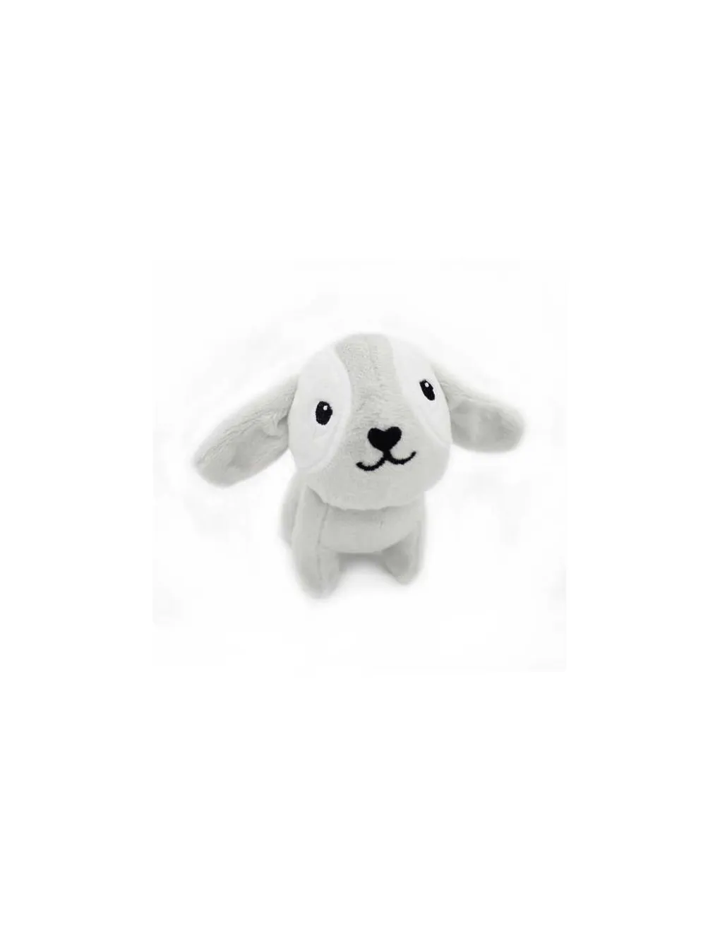 Les Deglingos Peluche Toutou le chien gris clair - Les Ptipotos by Déglingos Outlet