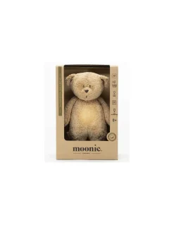Moonie Peluche veilleuse musicale ourson Cappuccino - New