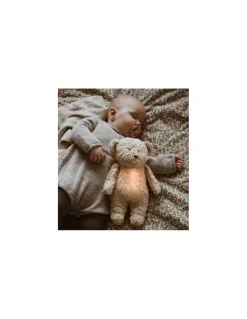 Moonie Peluche veilleuse musicale ourson Cappuccino - New