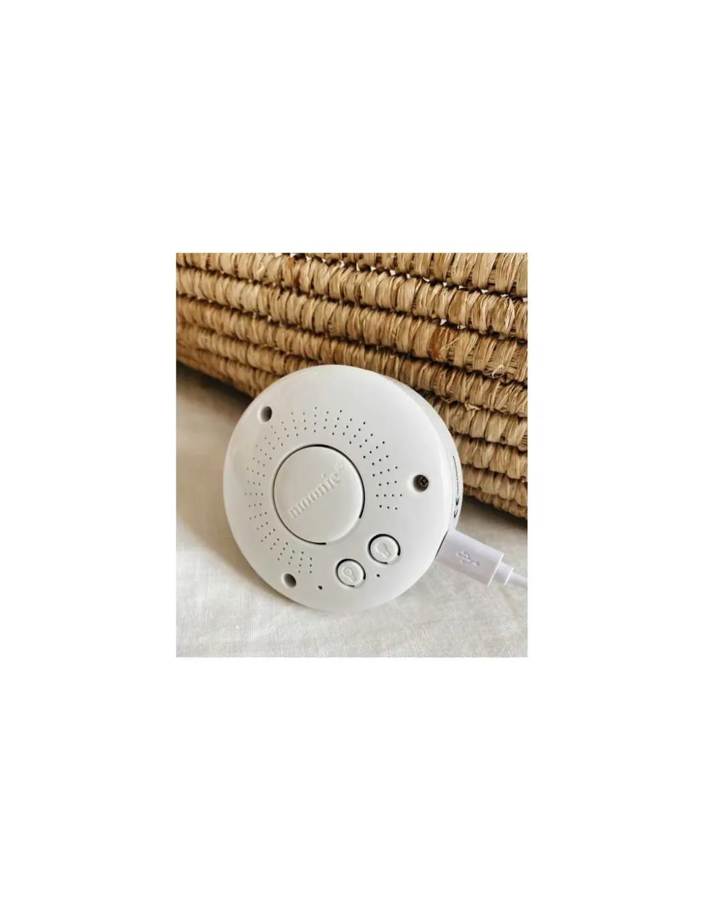 Moonie Peluche veilleuse musicale ourson Cappuccino - New