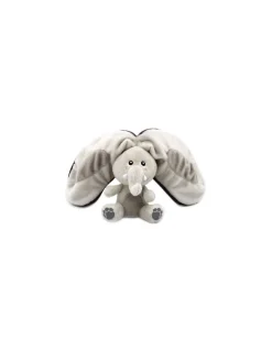 Les Deglingos Peluche Velvet l'éléphant aubergine - Flipetz by Déglingos Discount