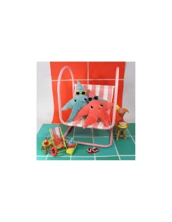 Les Deglingos Peluche Wahou l'étoile de mer Aqua - Les Ptipotos by Déglingos New