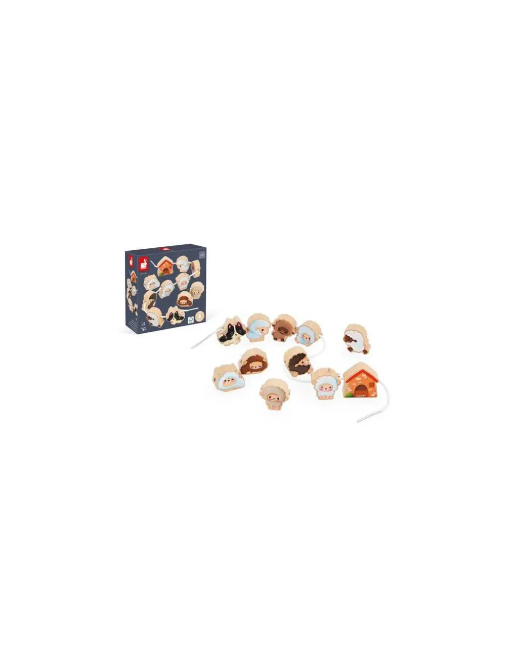 Janod Perles à enfiler Moutons - Clearance