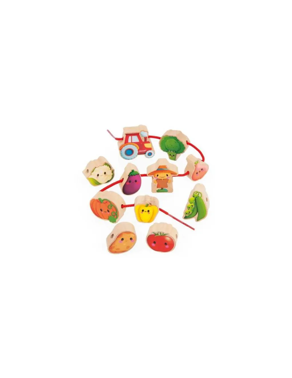 Janod Perles à enfiler Potager - Online