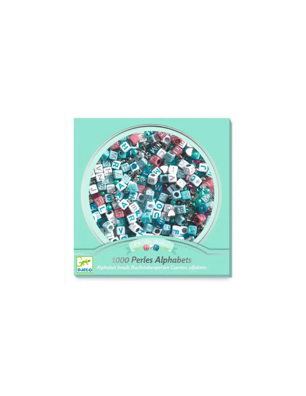 Djeco Perles alphabet Argent - Hot