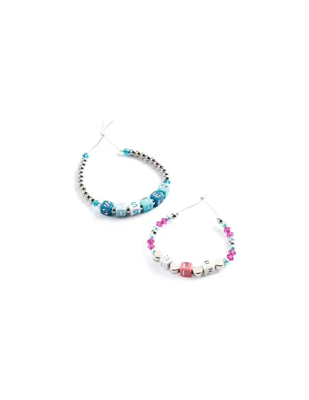 Djeco Perles alphabet Argent - Hot
