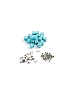 Djeco Perles alphabet Argent - Hot
