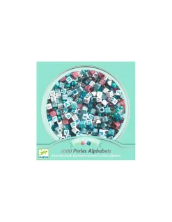 Djeco Perles alphabet Argent - Hot