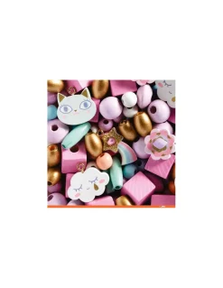 Djeco Perles en bois arc en ciel - Best