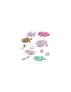 Djeco Perles en bois arc en ciel - Best