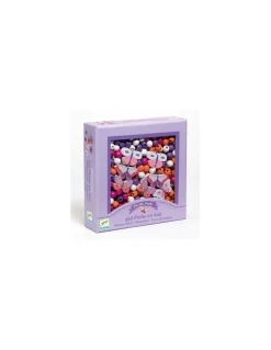 Djeco Perles en bois papillons - New