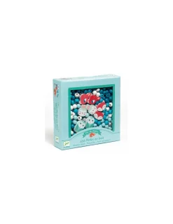 Djeco Perles en bois petits animaux - Outlet