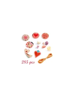 Djeco Perles fantaisies coeur - Outlet
