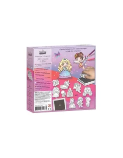 Crea Lign’ Personnages à tamponner Princesses et Fées - CréaLign' Discount