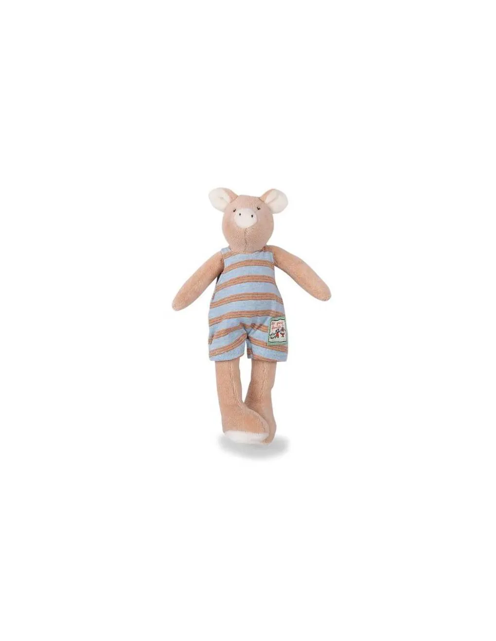 Moulin Roty Petit doudou Philémon le cochon La Grande Famille - Discount