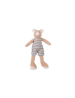 Moulin Roty Petit doudou Philémon le cochon La Grande Famille - Discount