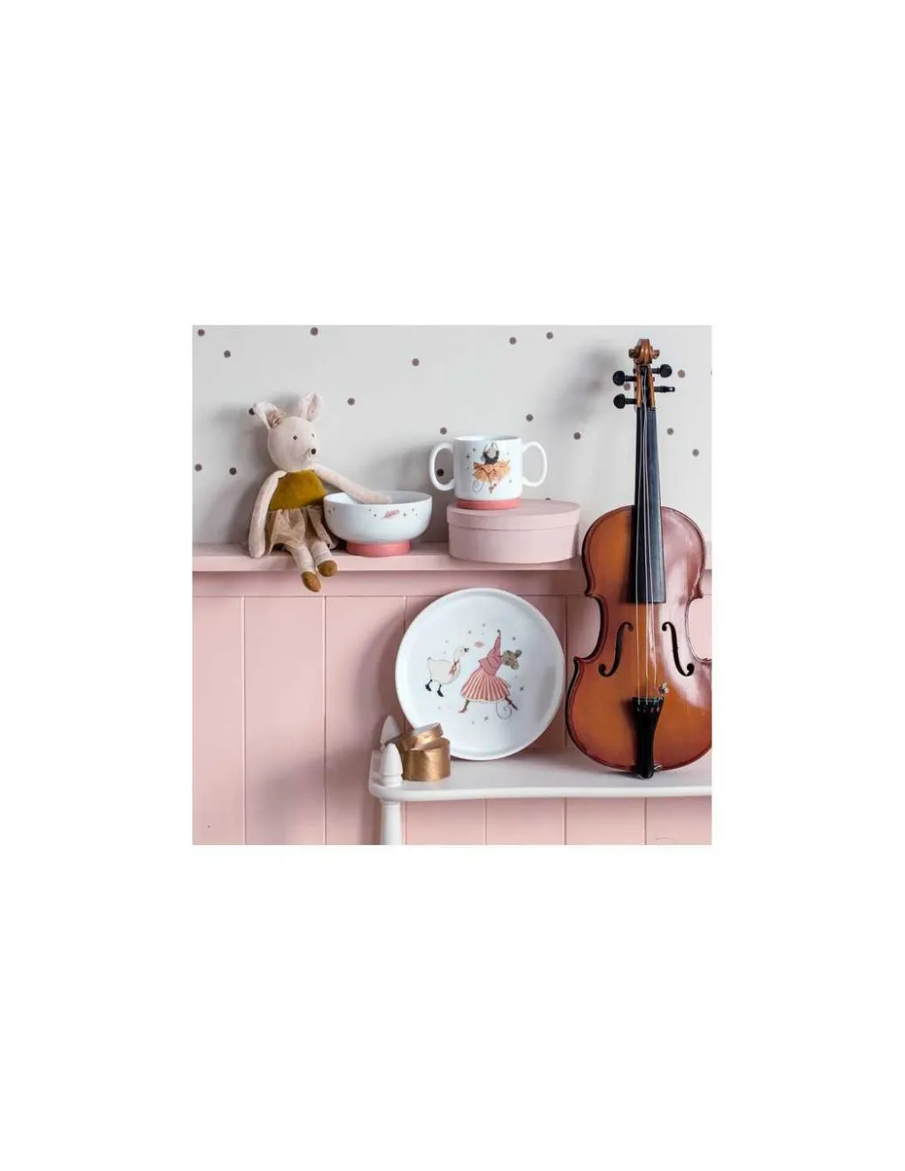Moulin Roty Petite souris or La petite école de danse - New