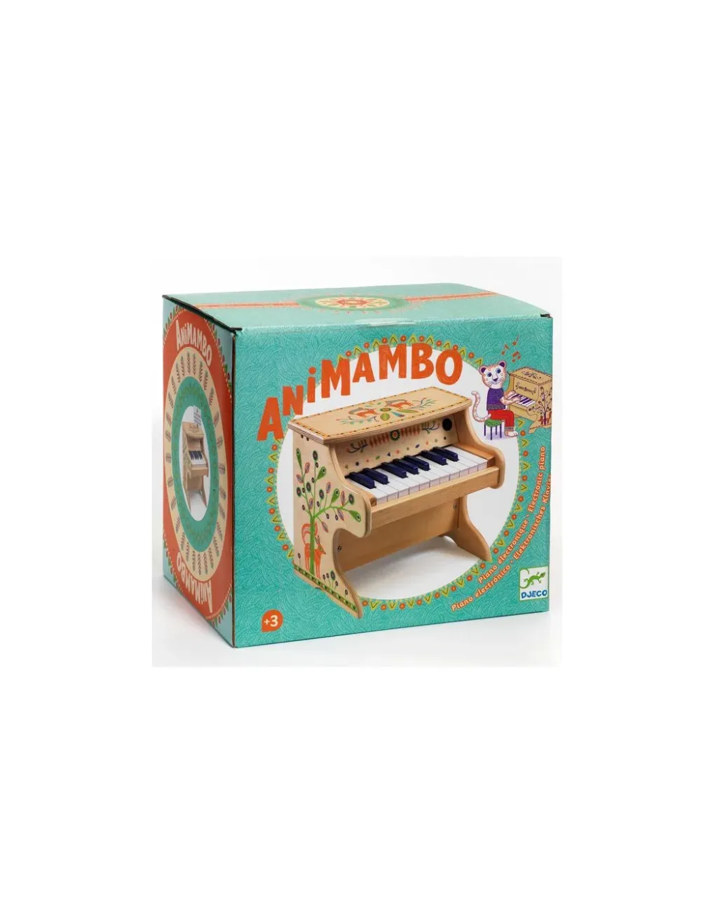 Djeco Piano électronique Animambo -