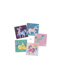 Djeco Pochoirs chevaux - Best