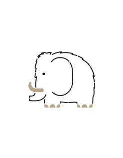 Djeco Pochoirs dinosaures - New