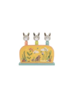Moulin Roty Pop up Trois petits lapins - Hot