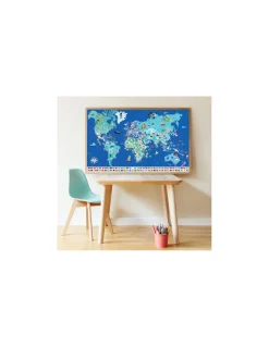 Poppik Poster en stickers drapeaux du monde - Hot