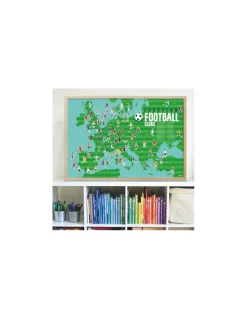 Poppik Poster en stickers football - Online