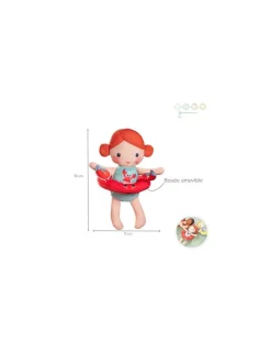 Lilliputiens Poupée de bain Axelle le crabe - Hot
