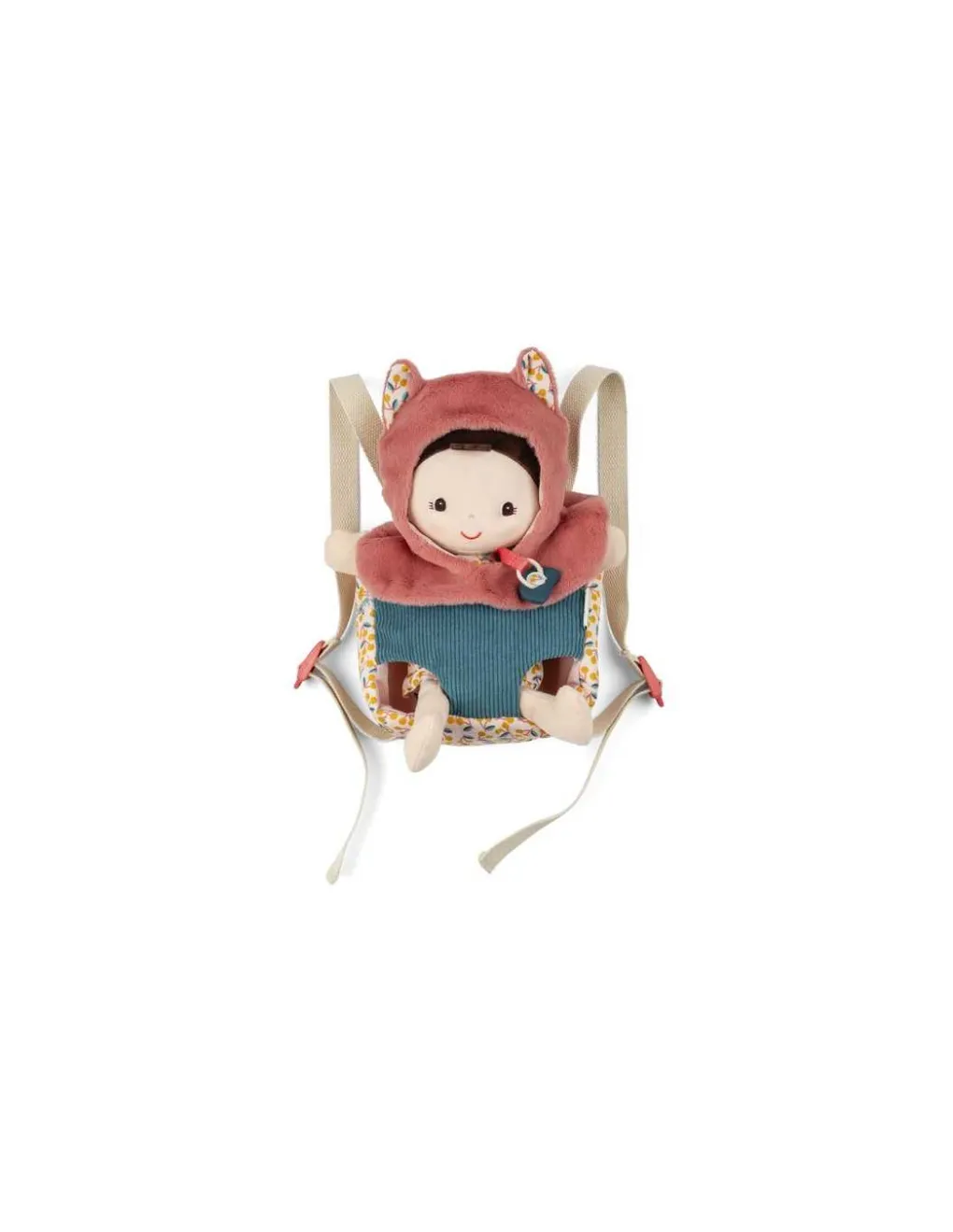 Lilliputiens Poupée Jeanne et porte-bébé - Discount